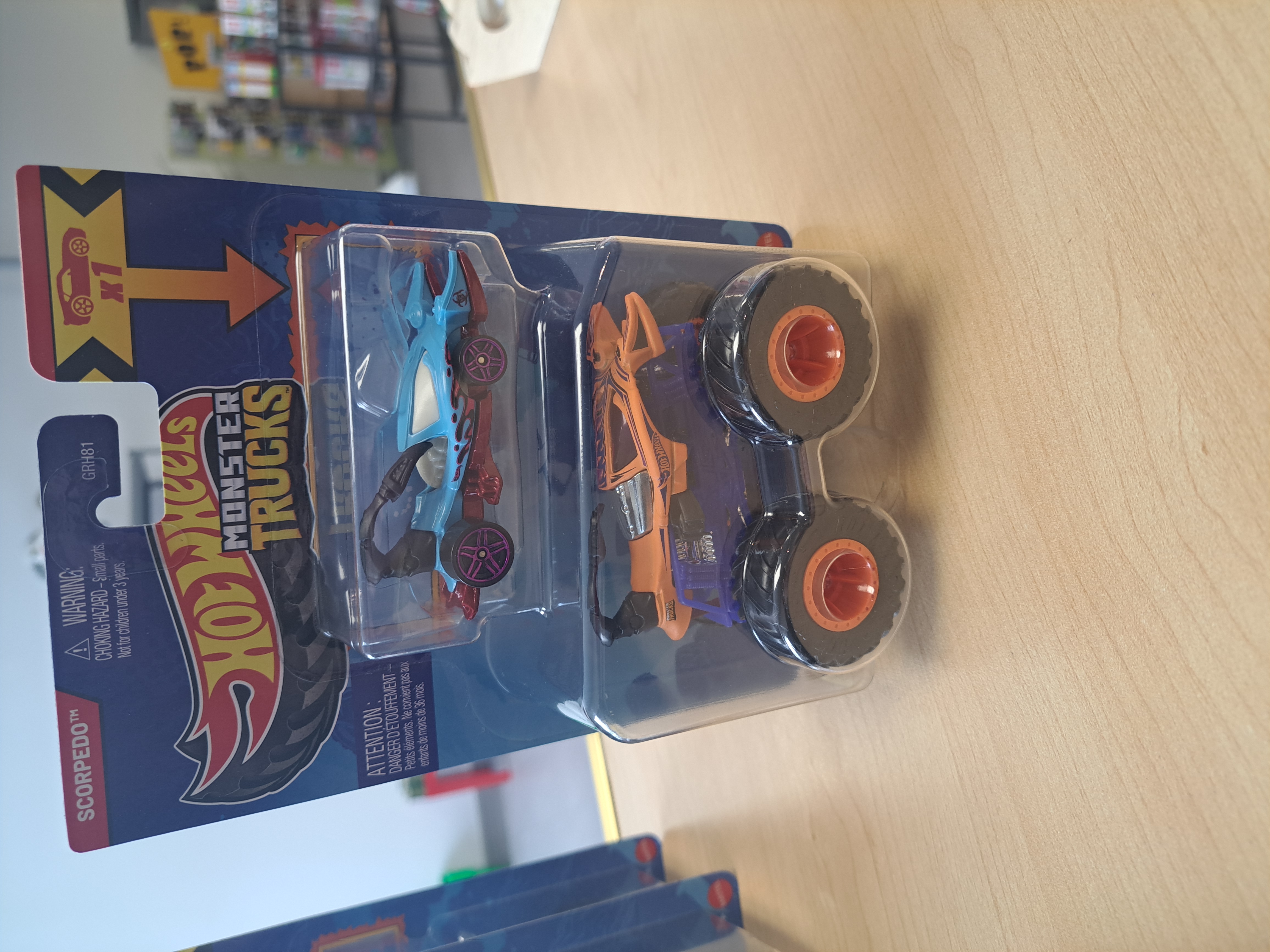 Hot wheels Monster Trucks Scorpedo